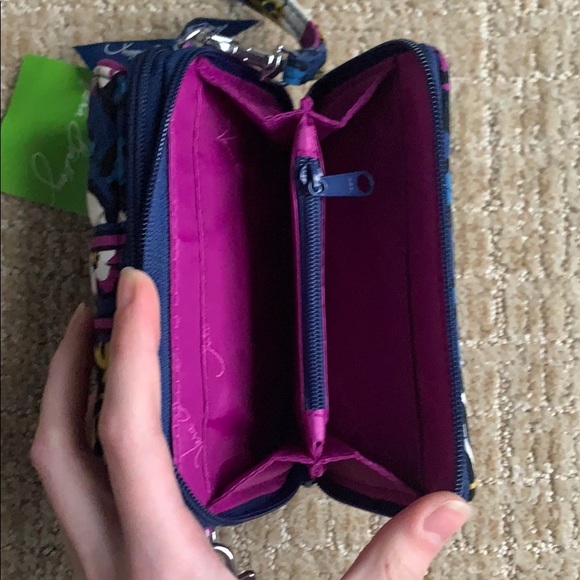 Vera Bradley “All in One Crossbody African Violet” - Picture 4 of 5